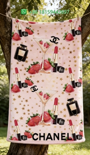 Chanel Throw Blankets